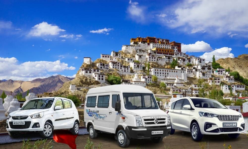Image of Ladakh local sightseeing taxi fare